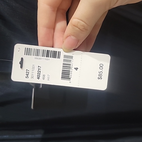 Assymetrical Blue Metallic dress - Picture 9 of 9